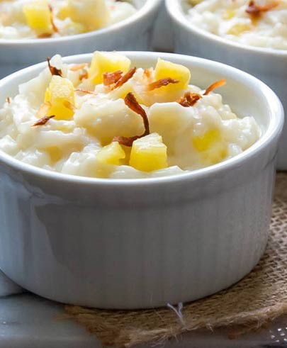 Coconut-Pineapple Sweet Rice