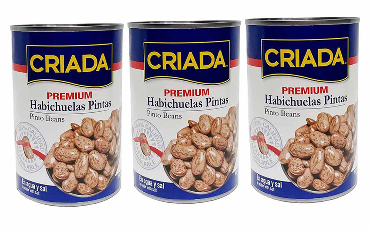 Pinto beans criada 15Oz 3p