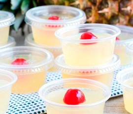 Pi&ntilde;a Colada Jello