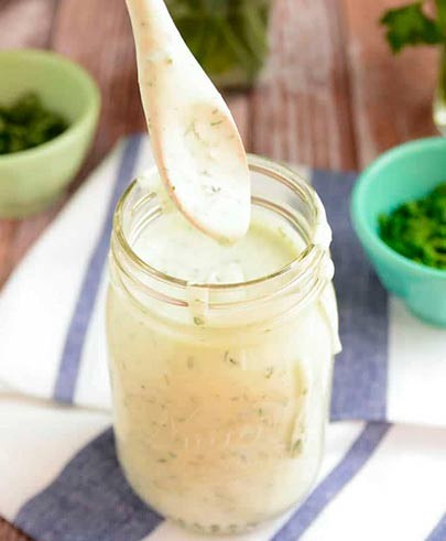 Zesty Coconut Cream Dressing