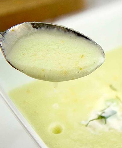 Honeydew Coconut Soup
